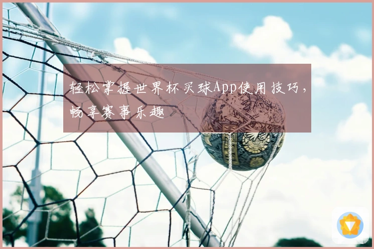 轻松掌握世界杯买球App使用技巧，畅享赛事乐趣